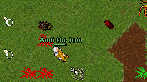 Andi the Join on screen