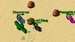 Crow of King on screen