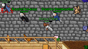 Xena Flex on screen