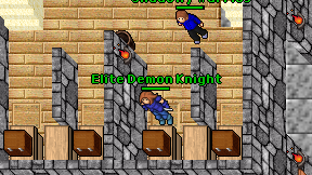 Elite Demon Knight on screen