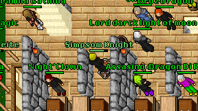 Simpsom Knight on screen