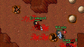 Crampot on screen