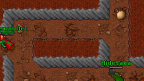 Blademan Orc on screen