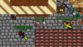 Luppy on screen