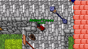 Aldow'Cross on screen