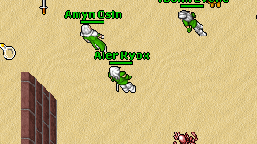 Aler Ryox on screen