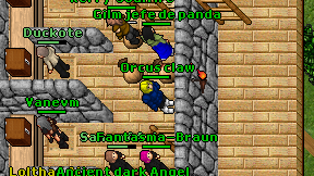 Orcus claw on screen