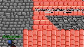 Dark of element on screen
