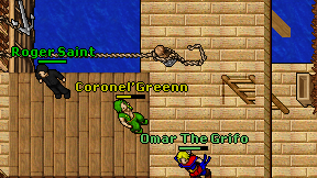Coronel'Greenn on screen