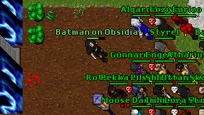 Batman on Obsidia on screen