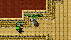 Van Sentar on screen