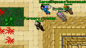 Farmors strutar on screen
