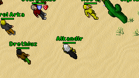 Alkandir on screen