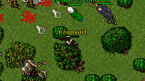 Czopsuit on screen