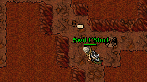 Swift'Shot on screen