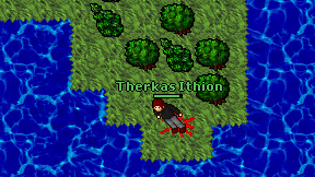 Therkas Ithion on screen