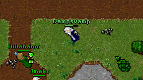 Dampsvamp on screen