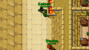 Xalsor on screen