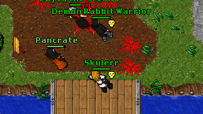 Skulerr on screen