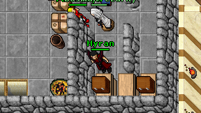 Hyran on screen