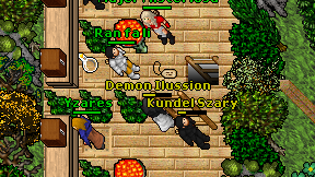 Demon Ilussion on screen
