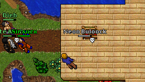 Neon Buloock on screen