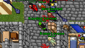 Raydox Sacrus on screen