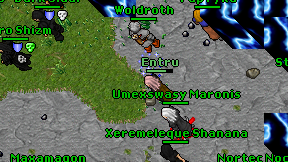 Entru on screen