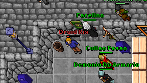 Druid Rix on screen