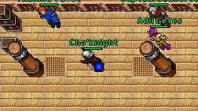 Cho'knight on screen