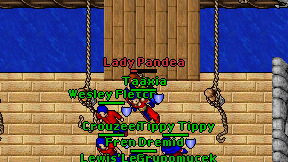 Lady Pandea on screen