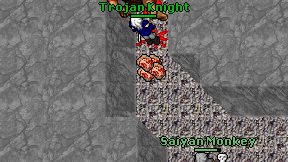 Trojan Knight on screen