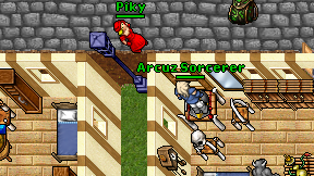 Arcuz Sorcerer on screen