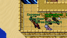 Cayenee on screen