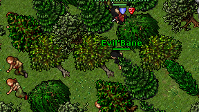 Evil'Bane on screen
