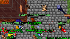 Lady Cherethnoron on screen