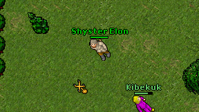 Shyster Elon on screen