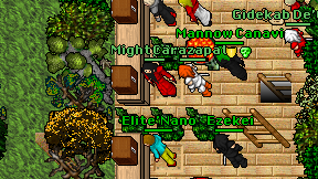 Mighty Arrow on screen