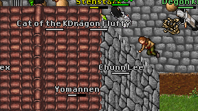 Dragon Fluffy on screen