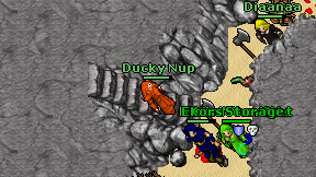 Ducky Nup on screen