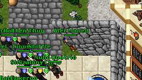 Aler Maned on screen
