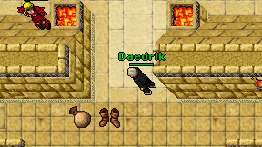Daedrik on screen