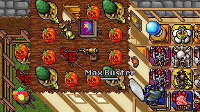 Max Buster on screen