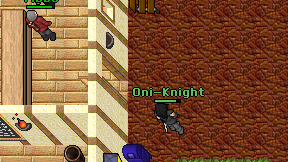 Oni-Knight on screen