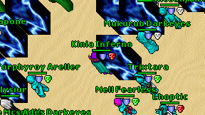 Kinia Inferno on screen