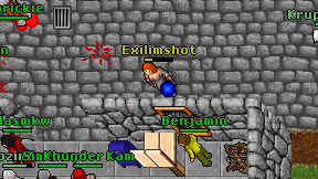 Exilimshot on screen