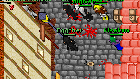 Eggther on screen
