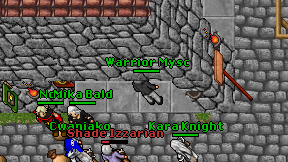Warrior Mysc on screen
