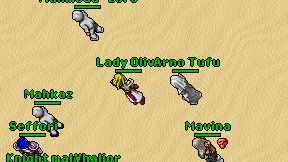 Lady Olive on screen