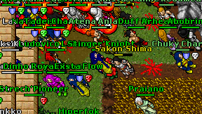 Stinger'Knight on screen